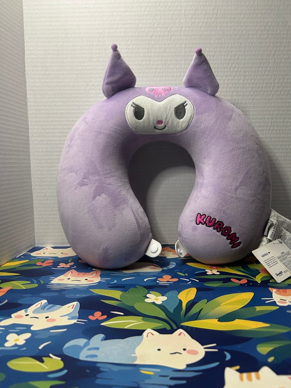 Sanrio x Miniso Kuromi Memory Foam Travel Pillow Plush